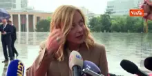 Meloni a Tirana per vertice Cpe: Continuiamo a lavorare per cessate il fuoco in Ucraina