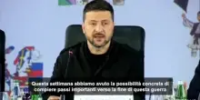 Zelensky da Tirana: Putin ha "avuto paura" di venire in Turchia