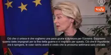 Von der leyen: Settimana prossima cruciale per l'Ucraina