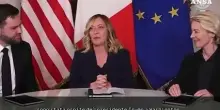 Ue-Usa, trilaterale Meloni-Vance-von der Leyen a Palazzo Chigi