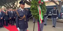 Strage di Capaci, il ricordo alla caserma della polizia Pietro Lungaro a Palermo