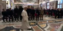 Il Napoli ricevuto in Vaticano da Papa Leone