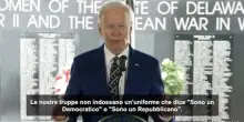 Biden torna in pubblico: la politica usa mai cosi divisa e aspra