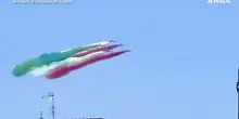 2 giugno: le Frecce tricolori su Roma per la festa della Repubblica
