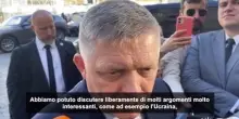 Robert Fico da Meloni a Chigi: "Discusso di Ucraina, energia, armi"