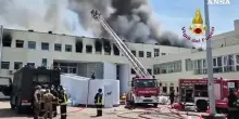 Incendio all'Universita' della Tuscia, evacuata l'area per 500 metri