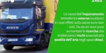 Ansa VERIFIED - E' vero che l'inquinamento indoor e' dannoso quanto quello esterno?