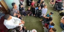 A Gaza la preghiera di Eid al-Adha fra le macerie della moschea