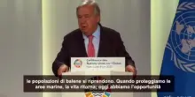 Summit sugli Oceani, Guterres: possiamo ripristinare ricchezza mari