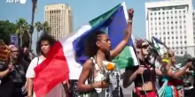 Los Angeles, nuova manifestazione contro i raid anti-immigrazione