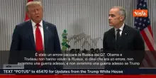 Trump: "Un errore cacciare la Russia dal G7, non avremmo la guerra in Ucraina adesso" - SOTTOTITOLI