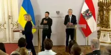 Zelensky a Vienna, Austria "neutrale militarmente, non politicamente"