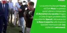 Ansa VERIFIED - E' vero che la Nasa non ha nessuno con cui rimpiazzare SpaceX?