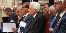 Mattarella all'Assemblea generale della Corte Suprema di Cassazione