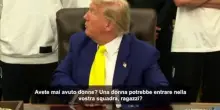 Trump, la Juventus e le "battute" del presidente Usa sulle donne