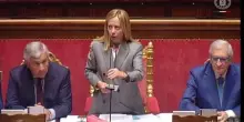Meloni in Senato: "Non rispondo alle provocazioni, non è il momento"