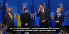 Zelensky: l'unità dei paesi Nato è la cosa più importante