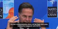 Nato, Rutte: "pieno" sostegno degli Usa alla difesa reciproca