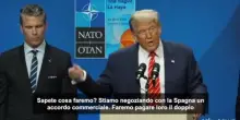 Nato, dopo no della Spagna al 5% del Pil, Trump: gliela faremo pagare