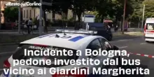 Incidente a Bologna, pedone investito dal bus vicino ai Giardini Margherita
