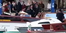 Jeff Bezos e Lauren Sanchez alla festa pre matrimonio a Venezia