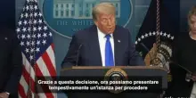 Trump: dopo vittoria Corte Suprema avanti con agenda su immigrazione