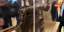 Ecco la borsa del giudice Paolo Borsellino esposta a Montecitorio