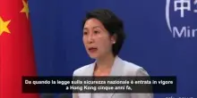 Pechino: politici occidentali diffamano stato di diritto di Hong Kong