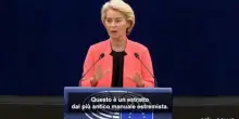 Von der Leyen critica la mozione di sfiducoia dell'estrema destra