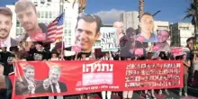 Netanyahu a Washington, mega protesta dei parenti ostaggi a Tel Aviv