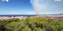 Francia, un incendio assedia i dintorni di Marsiglia