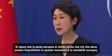 Pechino risponde a von der Leyen: Ue cambi la sua mentalità