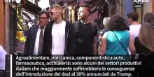 Dazi, i settori produttivi italiani che piu' temono una guerra commerciale