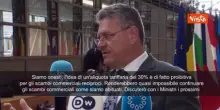Commissario Ue Commercio Sefcovic: Dazi al 30% proibitivi per scambi commerciali con Usa