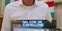 Manifesti di FdI per chiedere le dimissioni di Massari. La video risposta del sindaco