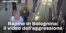 Rapine in Bolognina: il video dell'aggressione