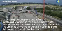 Il video in timelaps della costruzione del nuovo parcheggio all'aeroporto di Bologna