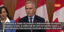 Medio Oriente, Carney (Canada): Soluzione due stati significa scegliere pace e non terrorismo