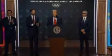 Trump si mette a capo di una task force olimpica per Los Angeles 2028