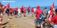 Sciopero bagnini a Rimini: il video del flash mob