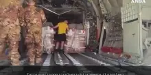 Gaza, partito il primo carico di aiuti umanitari italiani aviotrasportati da Amman