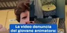 La video denuncia del giovane animatore: fuggo da un alloggio ammuffito