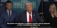 Ucraina, Trump: voglio organizzare un incontro tra Putin e Zelensky