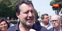 Salvini visita Rebibbia: "Alemanno l'ho visto tonico e determinato"
