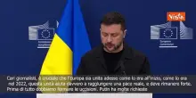 Zelensky: Necessario cessate il fuoco per esaminare richieste Putin, ne parleremo a Washington