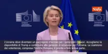 Von Der Leyen: Ucraina diventi un porcospino d'acciaio, Ue pronta a fare sua parte