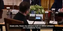Zelensky: "Ho avuto la migliore conversazione con Trump"