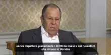 Lavrov: nessun accordo senza rispettare sicurezza della Russia