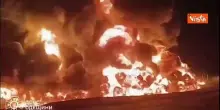 Guerra Ucraina, droni russi colpiscono regione di Odessa. In fiamme impianto produzione carburanti