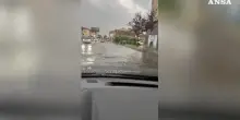 Maltempo in Versilia, allagata la passeggiata di Viareggio